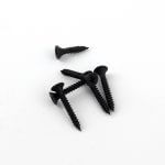 Bugle Head Fine Thread Sharp Point Black Phosphate Drywall Screw