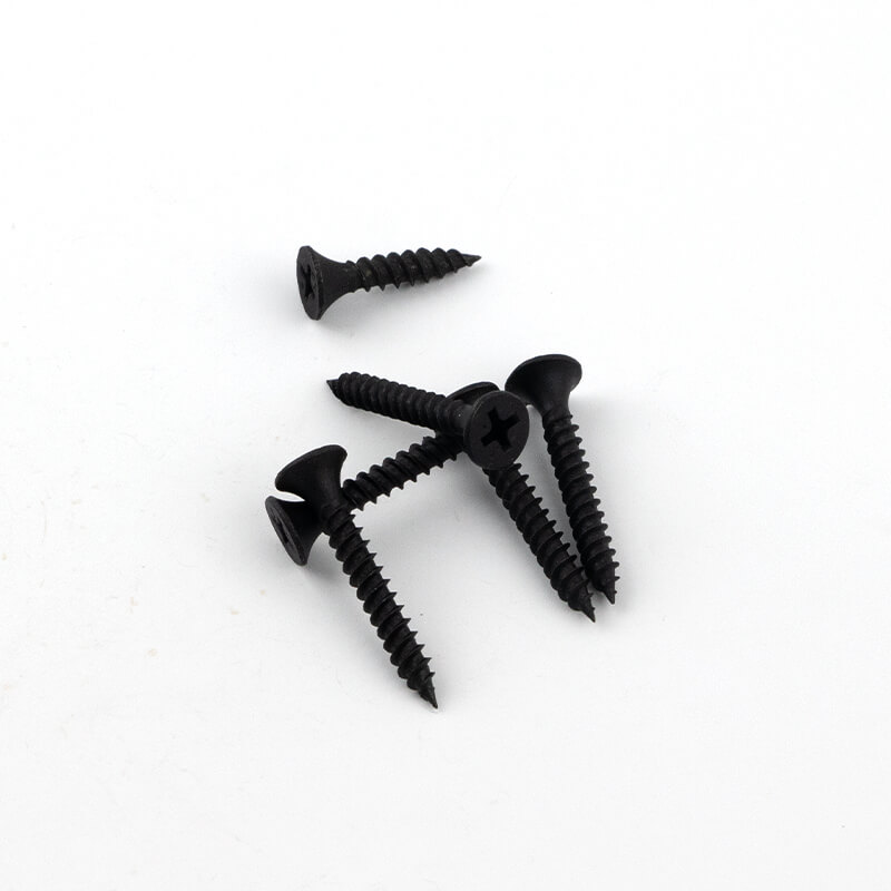 Bugle Head Fine Thread Sharp Point Black Phosphate Drywall Screw - Image 3