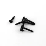 Bugle Head Coarse Thread Sharp Point Black Phosphate Drywall Screw