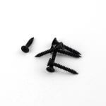 Bugle Head Fine Thread Sharp Point Black Phosphate Drywall Screw