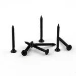 Bugle Head Coarse Thread Sharp Point Black Phosphate Drywall Screw