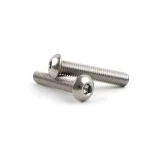 DIN 7380 A2-70 Button Head Screws installed on industrial machinery – China Manufacturer