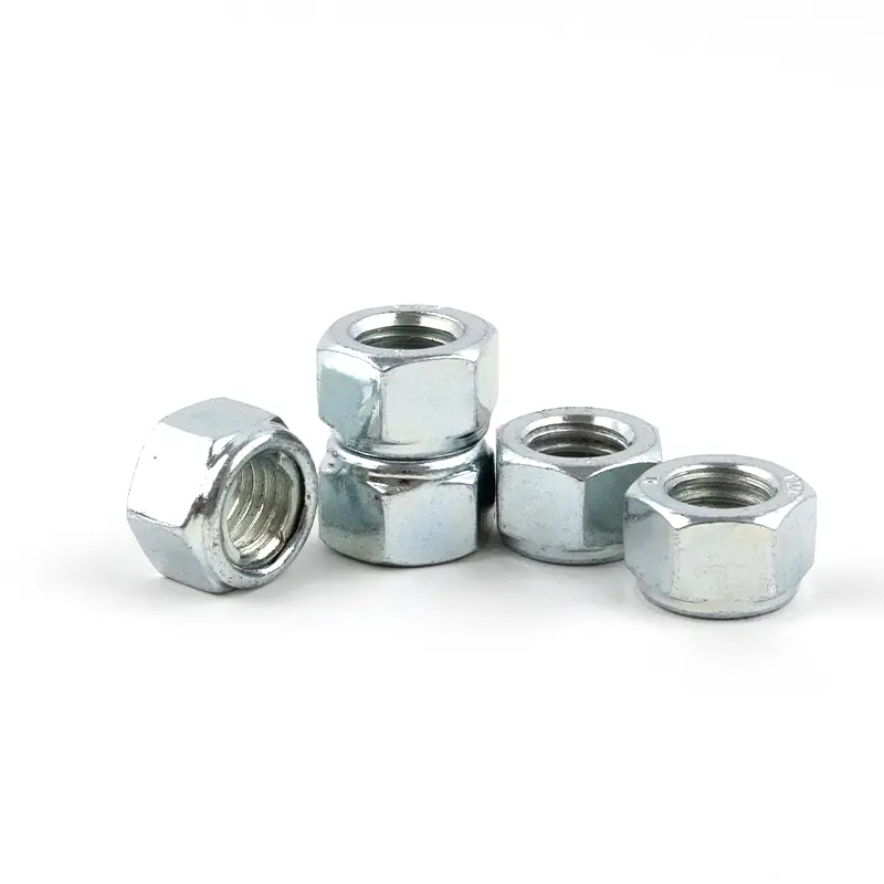 China Hex Nut DIN 934 Grade 8 M8–M20 – Front View