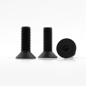 DIN 7991 Countersunk Screw used in a metal machinery panel