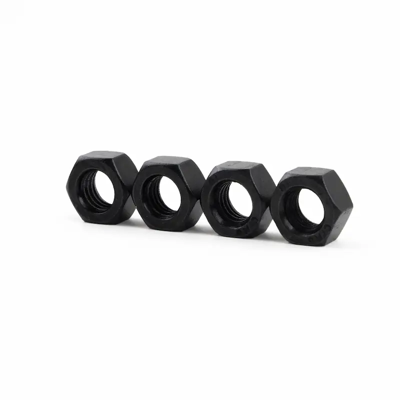 DIN 934 M16 Black Hex Nut Grade 8 China Factory Direct