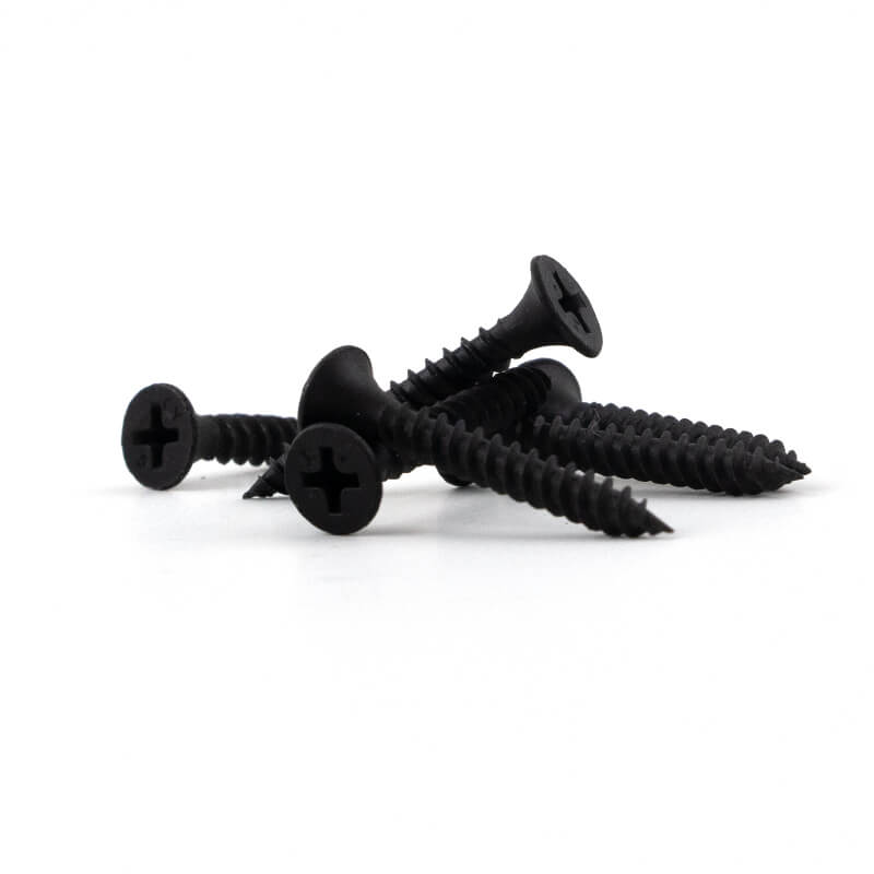 Bugle Head Fine Thread Sharp Point Black Phosphate Drywall Screw - Image 4