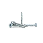 Bugle Head Coarse Thread Sharp Point Zinc Plated Drywall Screw