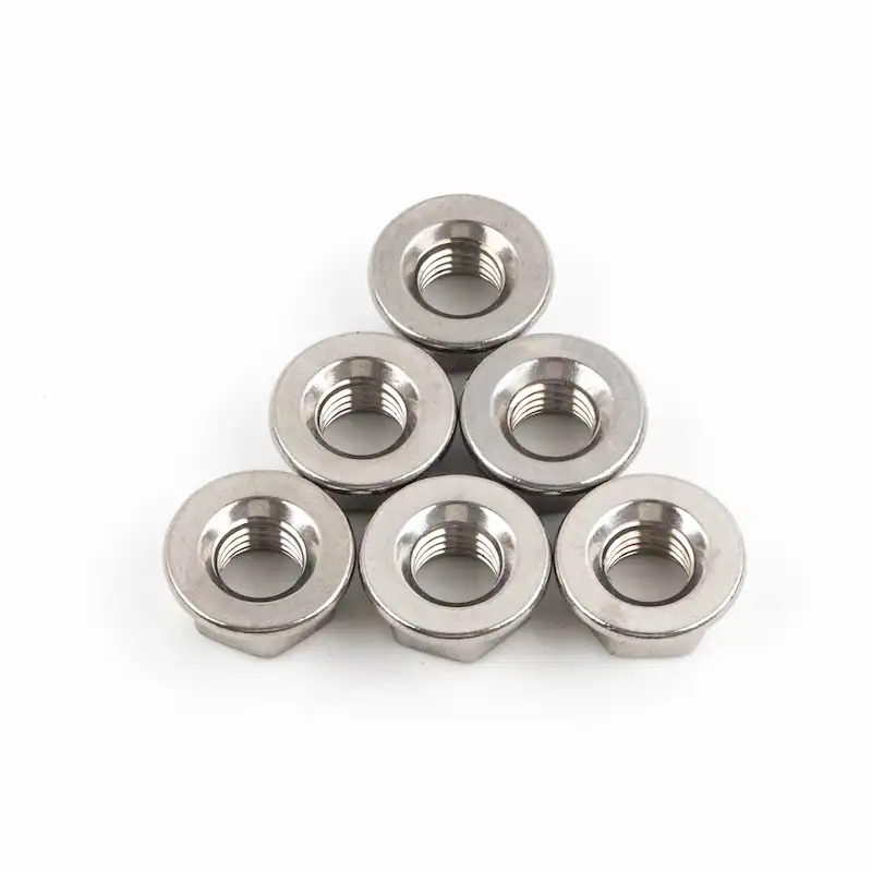 DIN 6923 Stainless Steel Flange Nut A2-70 - Image 2