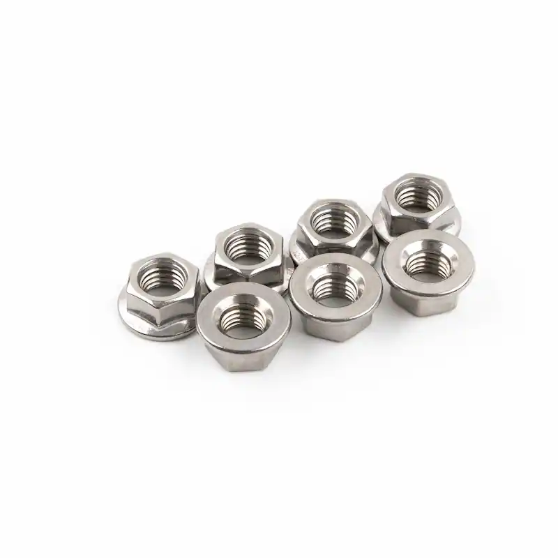 DIN 6923 Stainless Steel Flange Nut A4-80 - Image 3