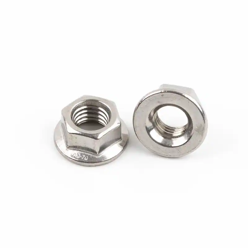 DIN 6923 Stainless Steel Flange Nut A4-80 - Image 1