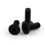DIN 7991 Flat Head Socket Cap Screw - Grade 10.9 Black Oxide Finish