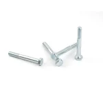 China half thread hex bolt M14×120 zinc plated 8.8 for automotive repair and equipment maintenance