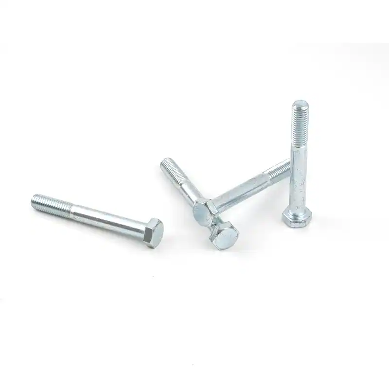 Half Thread Hex Bolt Zinc Plated 8.8 - Image 4