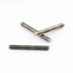 quality control check on DIN 976 threaded rod