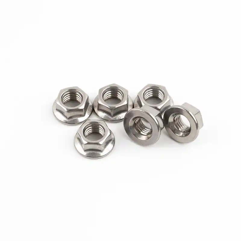 DIN 6923 Stainless Steel Flange Nut A4-80 - Image 2