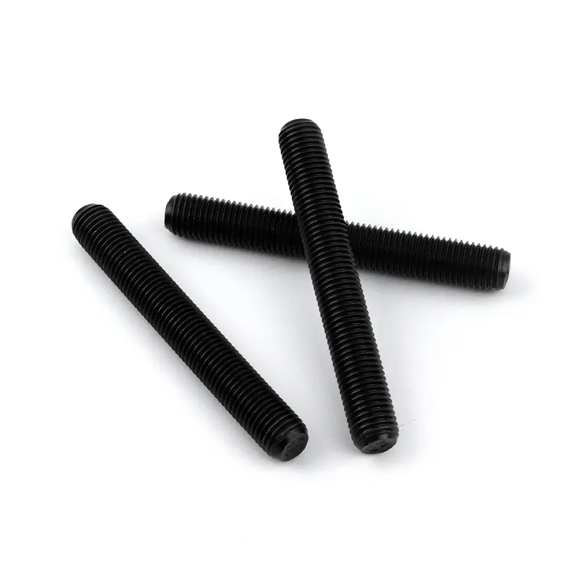 High tensile stud bolt Grade 10.9 with black oxide finish – full threaded carbon steel rod